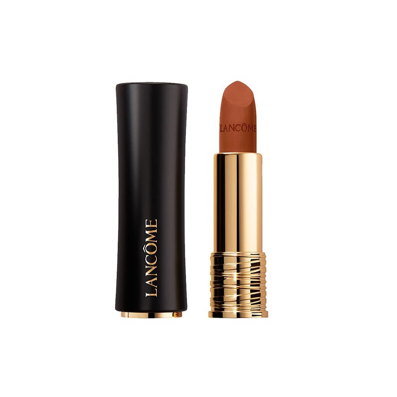 兰蔻全新菁纯丝绒雾面唇膏336#放肆橘 持久保湿不脱色