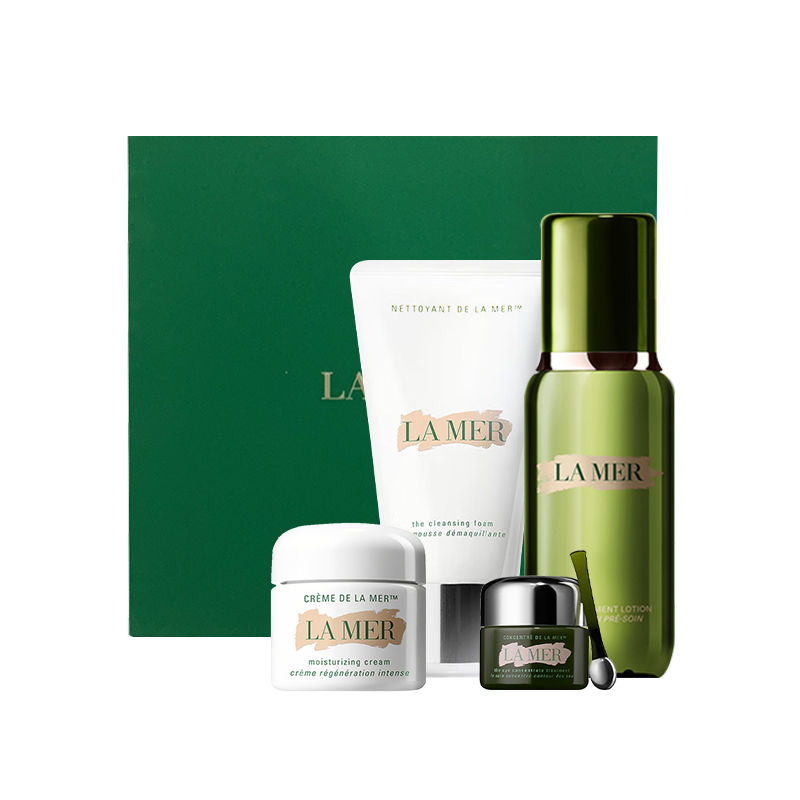 海蓝之谜洁面修护四件套，焕活美肌