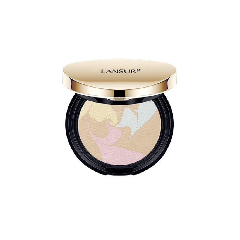 兰瑟炫色修颜蜜粉饼（金致版）10g
